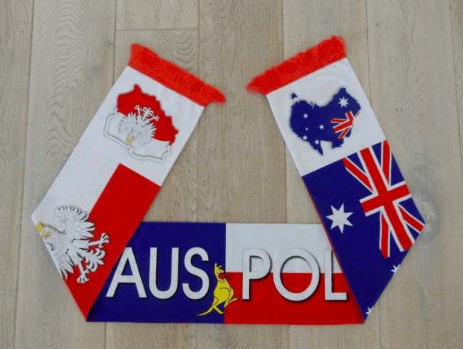 australian poland scarf