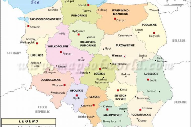 foreigners in poland political map