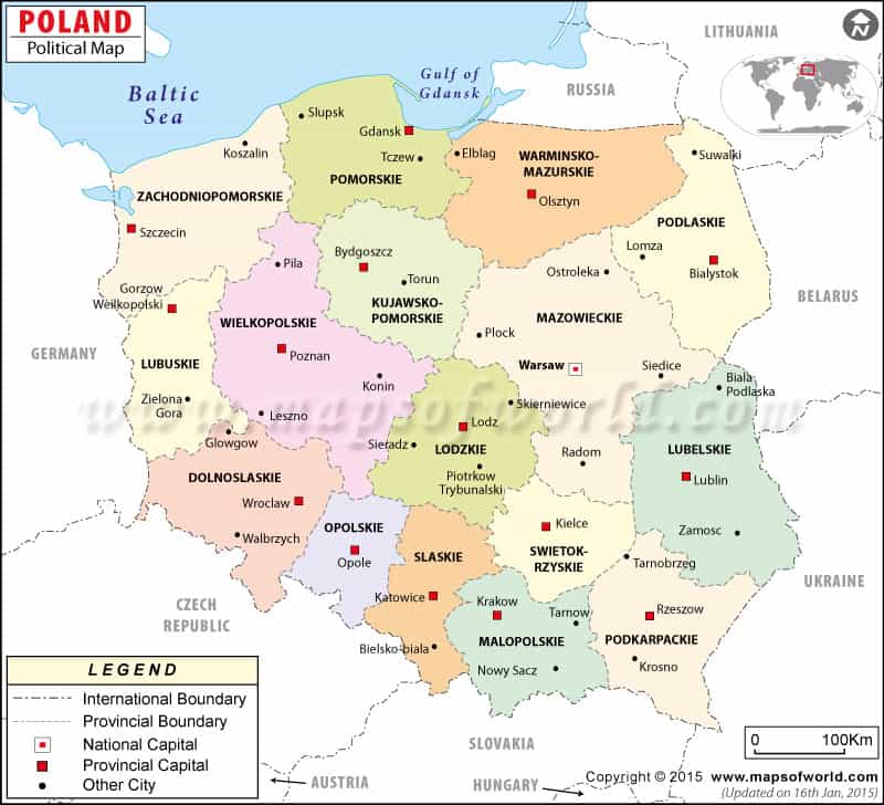 poland-political-map foreigners in poland political map