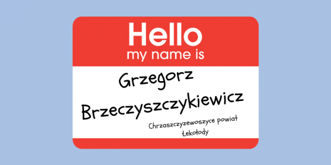 polish names common polish names
